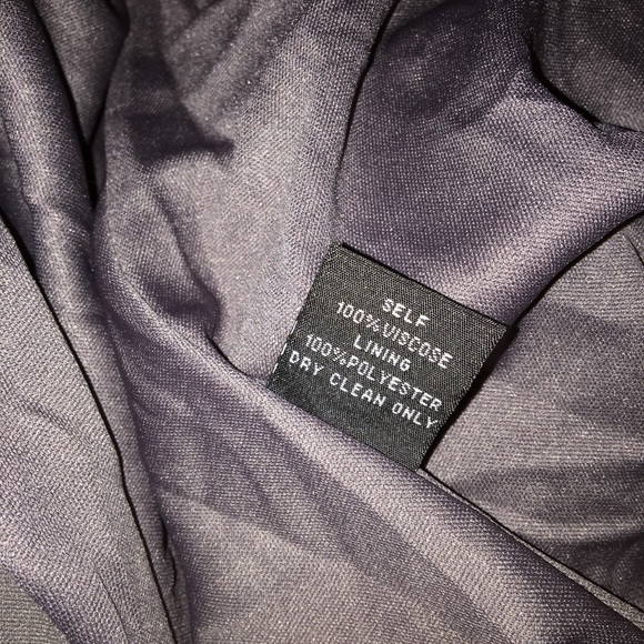 Lapis Gray knit midi skirt with stretchy waistband - Picture 7 of 8